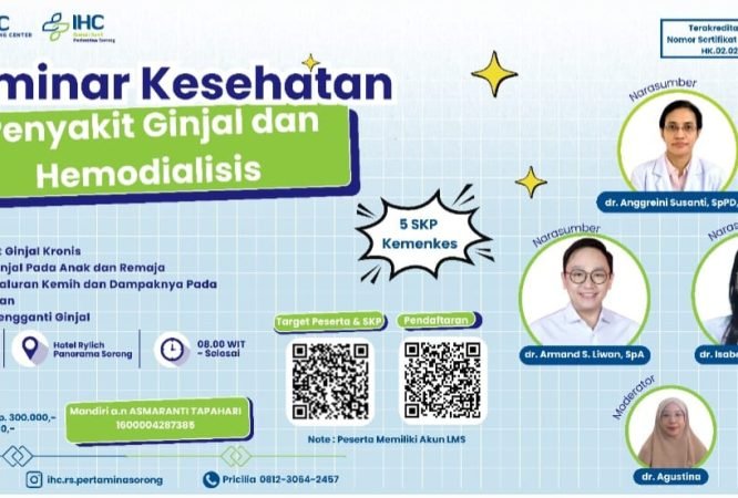 Flyer Seminar Kesehatan RSP Sorong Flyer Seminar Kesehatan RSP Sorong