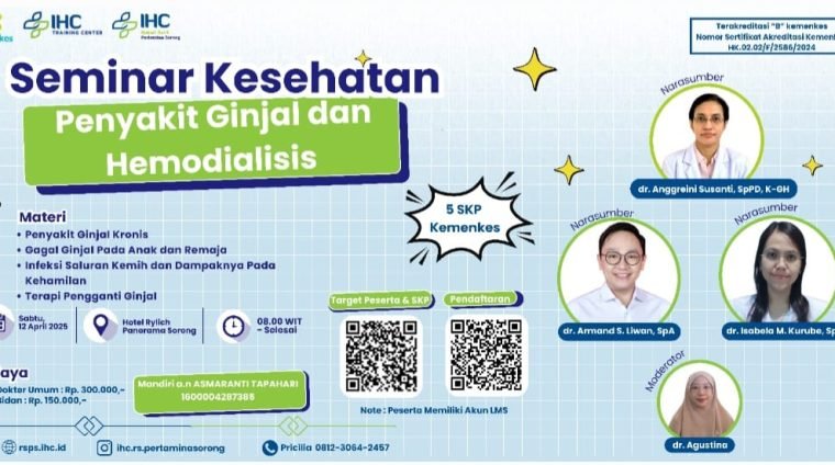 Flyer Seminar Kesehatan RSP Sorong Flyer Seminar Kesehatan RSP Sorong