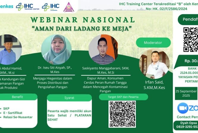 Flyer Webinar Dari Ladang Aman Ke Meja Flyer Webinar Dari Ladang Aman Ke Meja