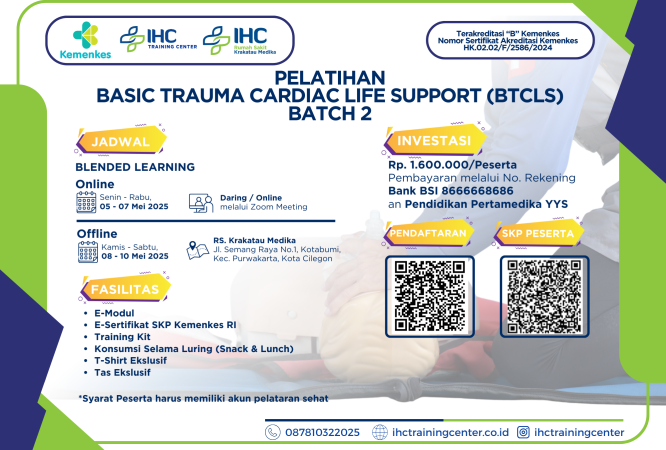 Flyer BTCLS Batch 2 RS Krakatau Medika