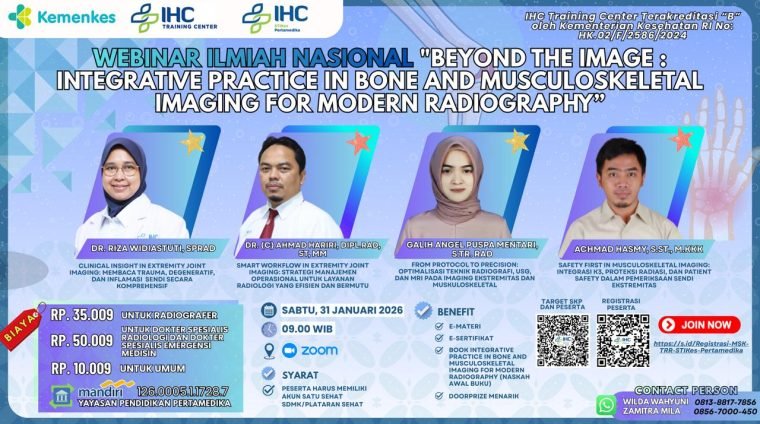 Flyer Webinar Radiografi Imaging Musculoskeletal