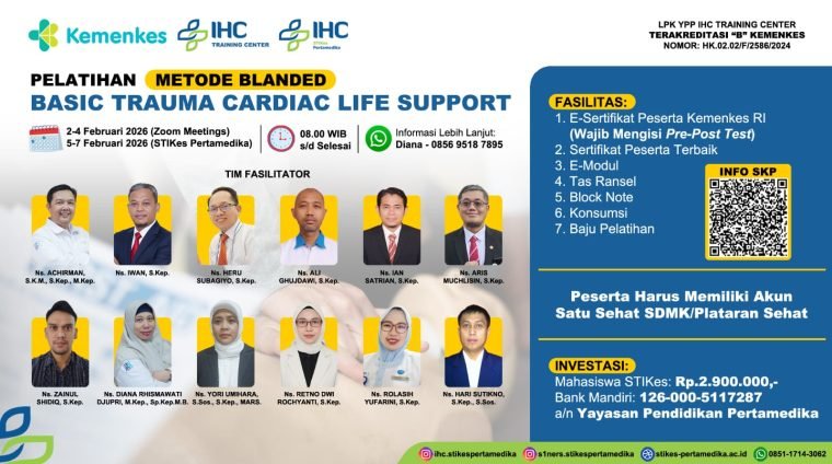Flyer BTCLS STIKes Pertamedika Batch 1