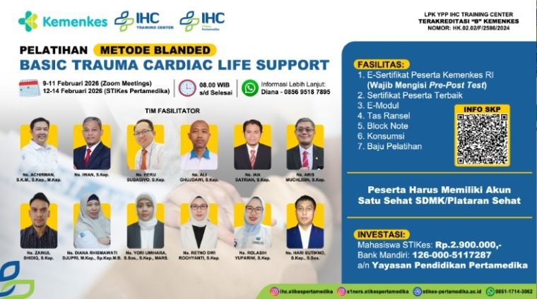 Flyer BTCLS STIKes Pertamedika Batch 2