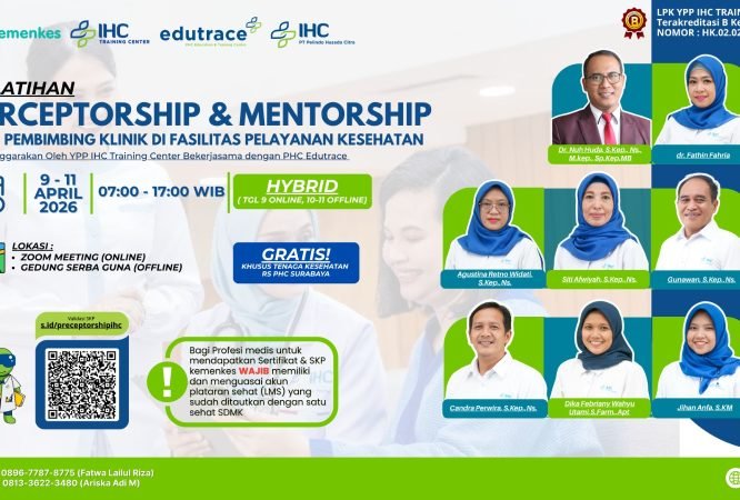 Flyer Pelatihan Preceptorship Mentorship PHC