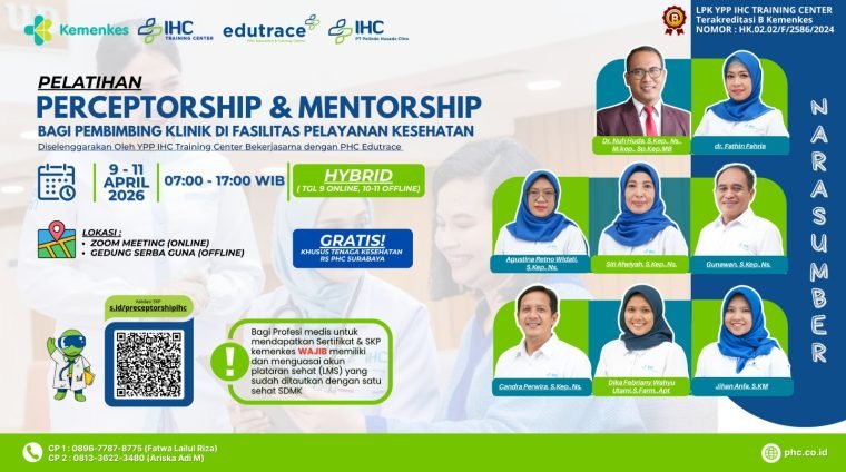 Flyer Pelatihan Preceptorship Mentorship PHC