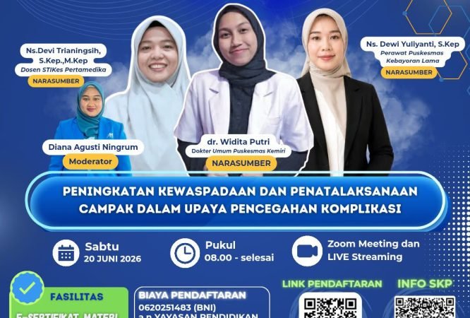 Flyer Webinar Himpera Health Forum Campak