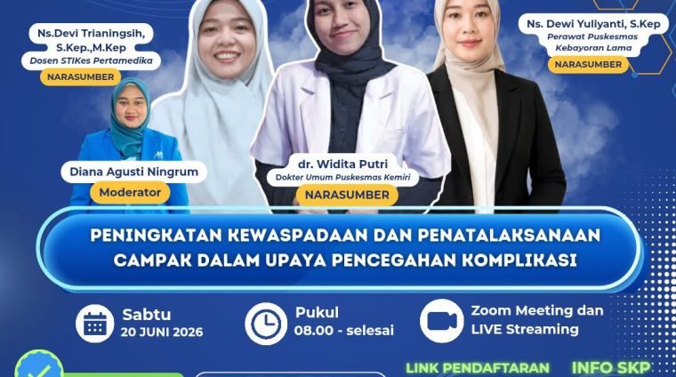 Flyer Webinar Himpera Health Forum Campak